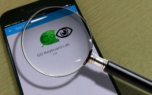 GO Keyboard - Ứng dụng bàn phím Android đang âm thầm giám sát người dùng