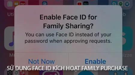 iOS 11.3 cho phép người dùng iPhone X kích hoạt Family Purchase bằng cách sử dụng Face ID, mang đến sự tiện lợi và an toàn cho việc mua sắm gia đình.