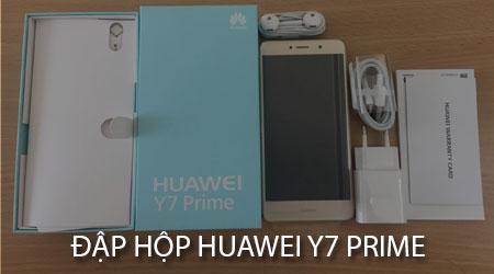 Mở hộp Huawei Y7 Prime: Pin cực trâu, chạy Android 7, mang đến một trải nghiệm mượt mà và ổn định.