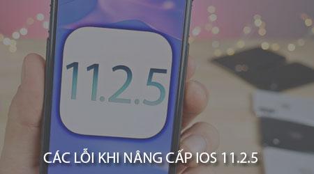 Những vấn đề thường gặp khi nâng cấp lên iOS 11.2.5