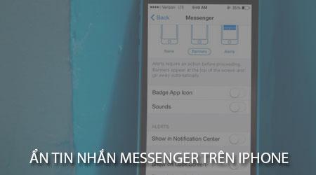 Bí quyết ẩn tin nhắn Messenger trên iPhone một cách hiệu quả
