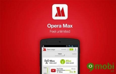 Ứng dụng Opera Max đã chính thức có mặt và có thể sử dụng tại Việt Nam.