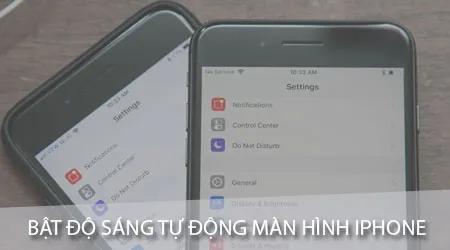 Hướng dẫn chi tiết cách điều chỉnh tính năng độ sáng tự động trên màn hình iPhone