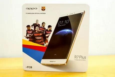 Oppo R7 Plus phiên bản Barcelona - siêu phẩm đặc biệt dành cho fan cuồng đã chính thức lên kệ tại Việt Nam.