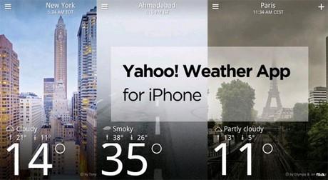 Yahoo Weather đã cập nhật phiên bản mới, tối ưu hóa cho các dòng iPhone 6 Plus, iPhone 6, iPhone 5s, iPhone 5, và iPhone 4s, mang đến trải nghiệm thời tiết hoàn hảo hơn trên các thiết bị này.