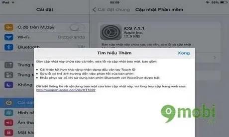 Cập nhật iOS 7.1.1 mang đến cho iPhone khả năng sử dụng pin lâu dài hơn, giúp bạn trải nghiệm lâu hơn suốt cả ngày.