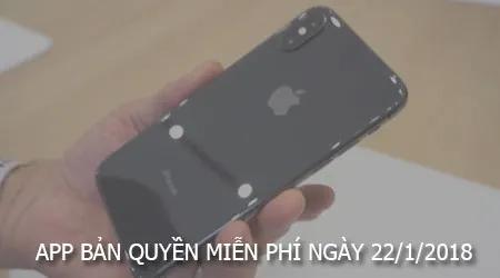 Cơ hội sở hữu app bản quyền miễn phí dành riêng cho ngày 23/1/2018