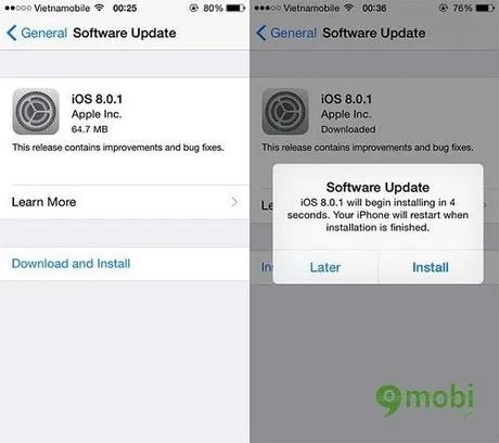 iOS 8.0.1 - bản cập nhật mới dành cho iPhone 6 Plus, iPhone 6, 5s và 5 đã gặp phải nhiều vấn đề phát sinh sau khi phát hành.