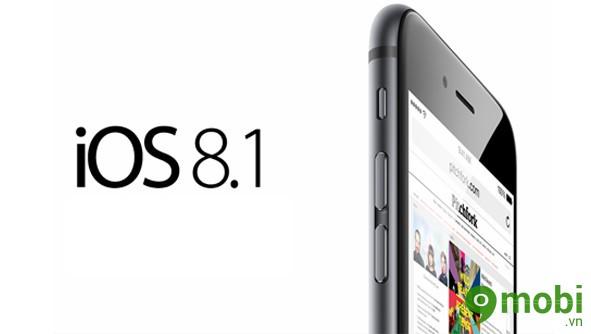 Apple đã quyết định ngừng hỗ trợ việc hạ cấp hệ điều hành iOS 8.1 cho các thiết bị iPhone, iPad.