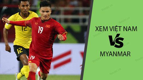 Làm thế nào để xem trận Việt Nam vs Myanmar trên điện thoại?