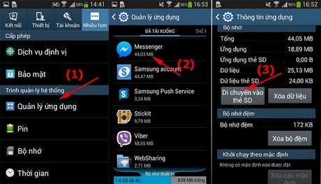 Khắc phục lỗi thiếu dung lượng khi cài ứng dụng trên điện thoại Oppo