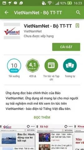 Làm thế nào để đọc báo VietNamNet trên điện thoại một cách nhanh chóng và hiệu quả?