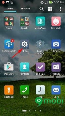 Cách thiết lập ứng dụng mặc định cài vào thẻ nhớ trên Zenfone
