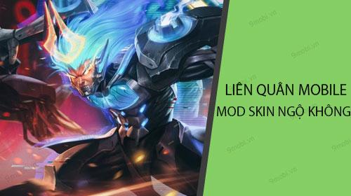 Hướng dẫn cách mod skin Ngộ Không trong game Liên Quân Mobile