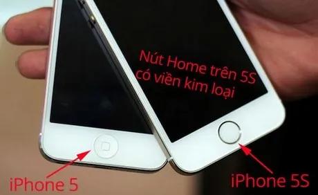 So sánh sự khác biệt giữa iPhone 5 và iPhone 5S