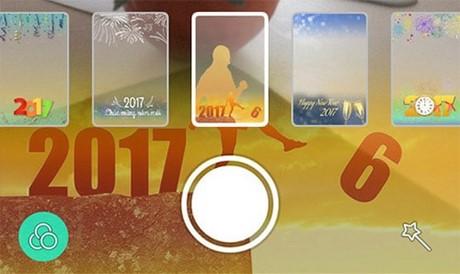Bí quyết chụp ảnh năm mới 2017 đẹp lung linh trên Zalo
