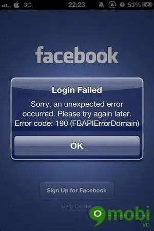 Cách khắc phục lỗi 109 khi đăng nhập Facebook trên iPhone hiệu quả nhất?