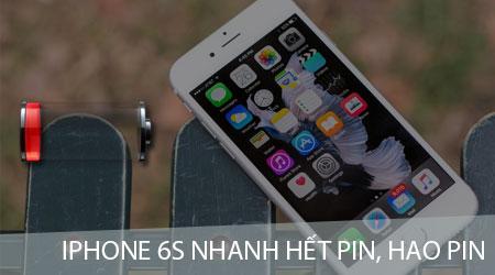 iPhone 6s pin tụt nhanh, hao pin - Giải pháp sửa chữa hiệu quả?