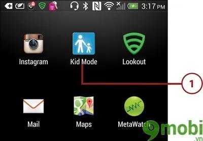 Hướng dẫn sử dụng chế độ Kid Mode trên các dòng HTC One, HTC One M9, HTC One M8 và HTC Desire
