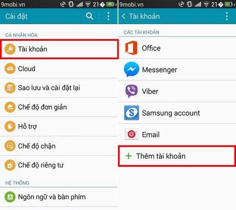 Cách thêm tài khoản Google trên điện thoại Samsung đơn giản, nhanh chóng