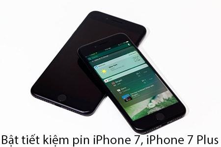 Hướng dẫn kích hoạt chế độ tiết kiệm pin trên iPhone 7 và iPhone 7 Plus