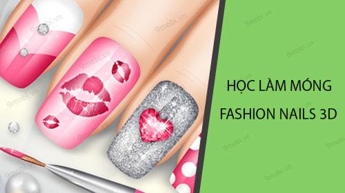 Khám phá nghệ thuật làm móng sinh động cùng ứng dụng Fashion Nails 3D Girls Game