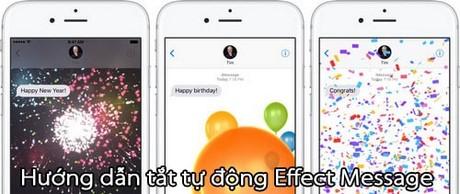 Hướng dẫn tắt tự động phát hiệu ứng tin nhắn trên iPhone - Tối ưu hóa trải nghiệm nhắn tin