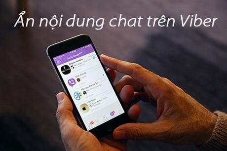 Bí quyết ẩn tin nhắn trò chuyện trên Viber đơn giản