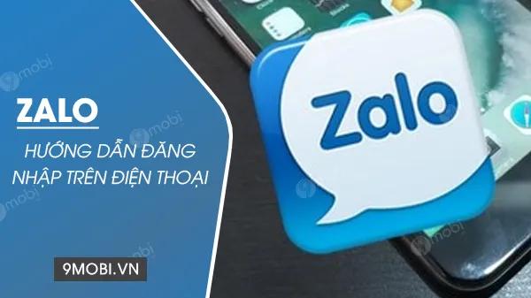 Hướng dẫn chi tiết cách đăng nhập Zalo trên iPhone