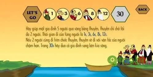Bộ sưu tập đáp án game Qua Sông IQ - Tổng hợp lời giải thông minh giúp bạn chinh phục mọi thử thách