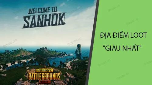 Khám phá những địa điểm loot đồ 'đặc biệt' trên bản đồ Sanhok trong PUBG Mobile