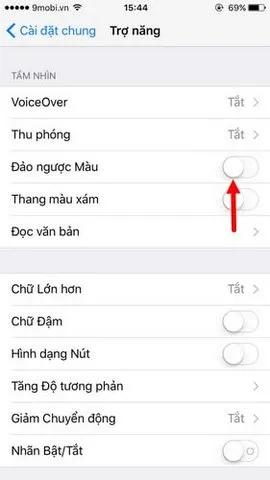 Cách khắc phục sự cố iPhone bị loạn màu và đảo ngược màu sắc.