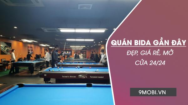 Khám phá những quán bida mới tại Hà Nội, với chất lượng vượt trội và giá cả hợp lý, mang đến không gian đẳng cấp cho mọi cơ thủ.