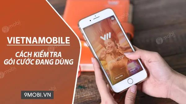 Hướng dẫn kiểm tra gói cước Vietnamobile hiện tại
