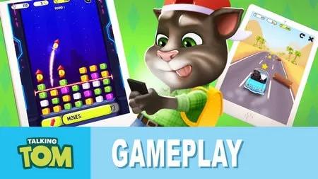 Khám phá thế giới mini game thú vị trong My Talking Tom