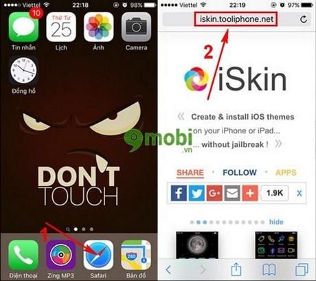 iPhone - Cách tùy chỉnh giao diện cá tính mà không cần jailbreak