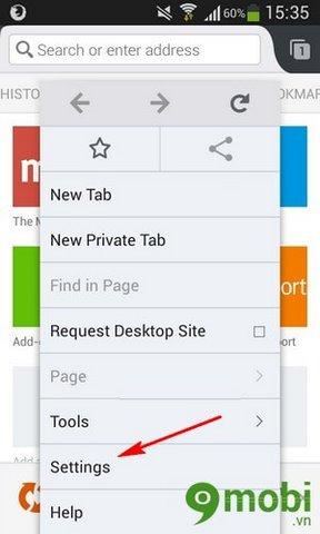 Hướng dẫn chi tiết cách xóa lịch sử trình duyệt Firefox trên Android