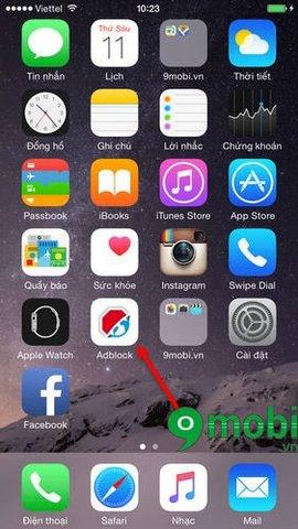 Hướng dẫn gỡ Adblock Browser trên iPhone, xóa trình duyệt Adblock khỏi iPhone