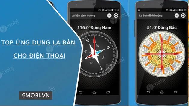 Tải ứng dụng La Bàn trên điện thoại để tra cứu hướng phong thủy