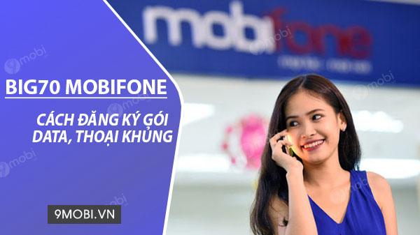 Đăng ký gói BiG70 MobiFone chỉ với 70k/tháng để nhận ngay 3GB Data tốc độ cao, đáp ứng mọi nhu cầu kết nối của bạn.