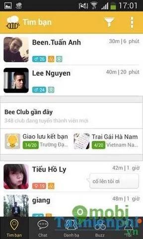 Kết nối bạn bè quanh bạn chỉ với Beetalk