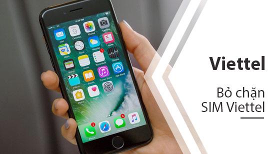 Cách bỏ chặn tạm thời SIM Viettel chưa đăng ký thông tin một cách đơn giản