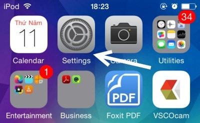 Tiết kiệm năng lượng cho iPhone, iPad với tính năng Grayscale trên iOS 8
