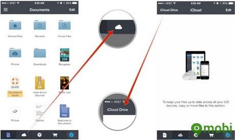 Cách xem file lưu trữ trên iCloud Drive từ iPhone một cách dễ dàng