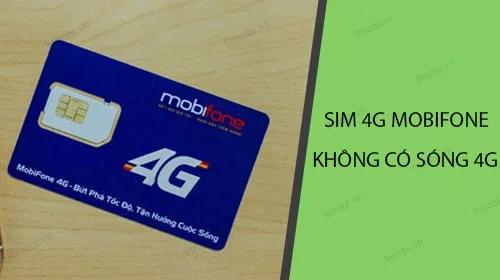 Sim 4G Mobifone không bắt sóng 4G? Nguyên nhân và cách khắc phục hiệu quả