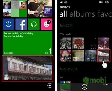 Hướng dẫn tải ảnh lên OneDrive trên Windows Phone