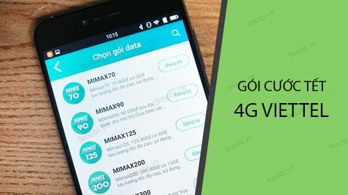 Top những gói cước 4G Viettel Tết 2019 đáng trải nghiệm nhất