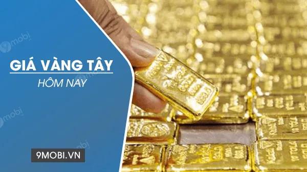 Giá vàng tây hôm nay được bán với mức giá bao nhiêu?