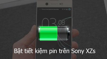 Cách kích hoạt chế độ tiết kiệm pin trên Sony XZs