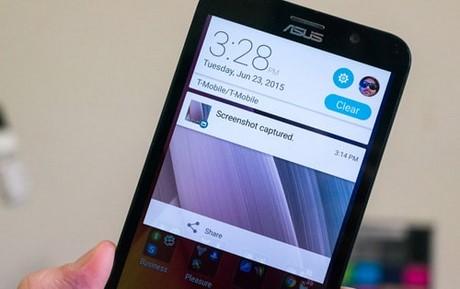 Bí quyết chụp màn hình Asus Zenfone 3 đơn giản, nhanh chóng